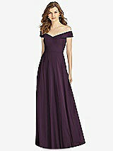 Front View Thumbnail - Aubergine Bella Bridesmaid Dress BB123