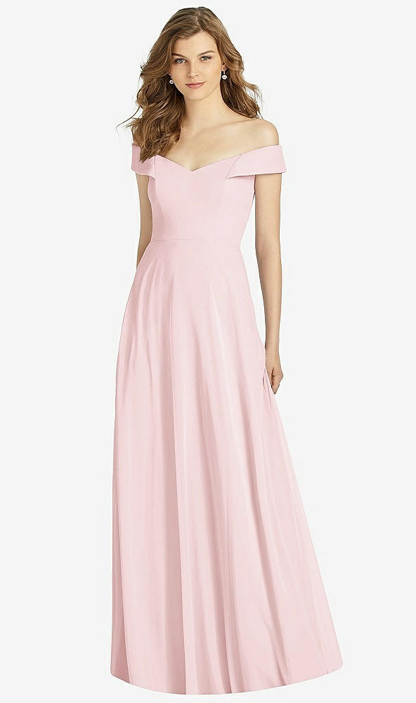 Front View - Ballet Pink Bella Bridesmaid Dress BB123