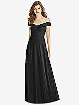 Front View Thumbnail - Black Bella Bridesmaid Dress BB123