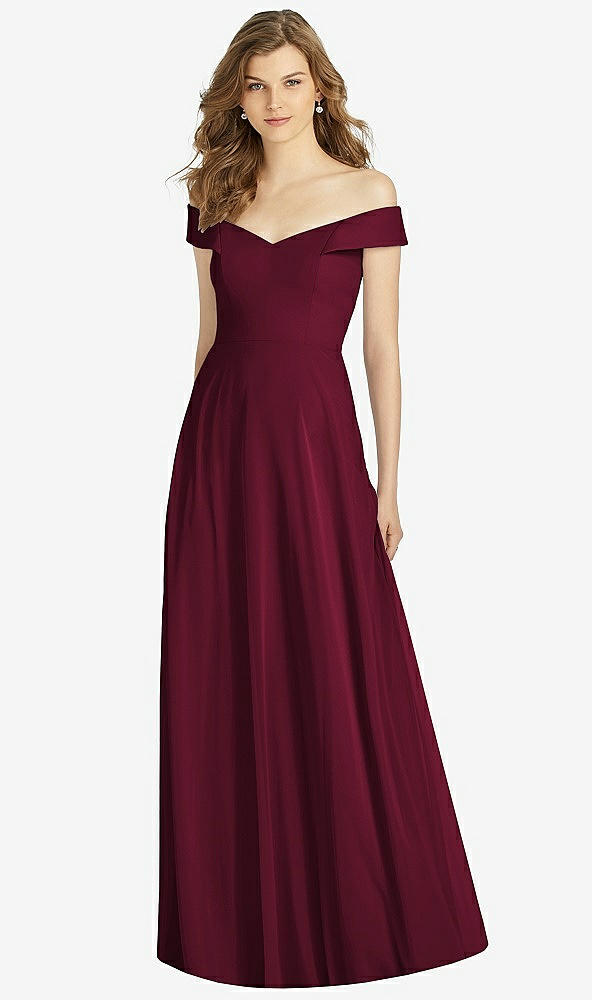 Front View - Cabernet Bella Bridesmaid Dress BB123