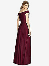 Rear View Thumbnail - Cabernet Bella Bridesmaid Dress BB123