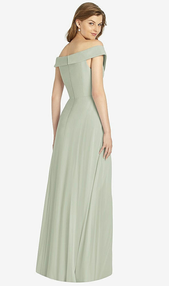 Back View - Celadon Bella Bridesmaid Dress BB123