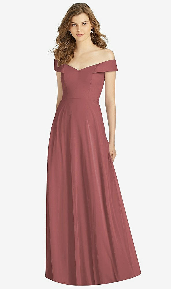 Front View - English Rose Bella Bridesmaid Dress BB123