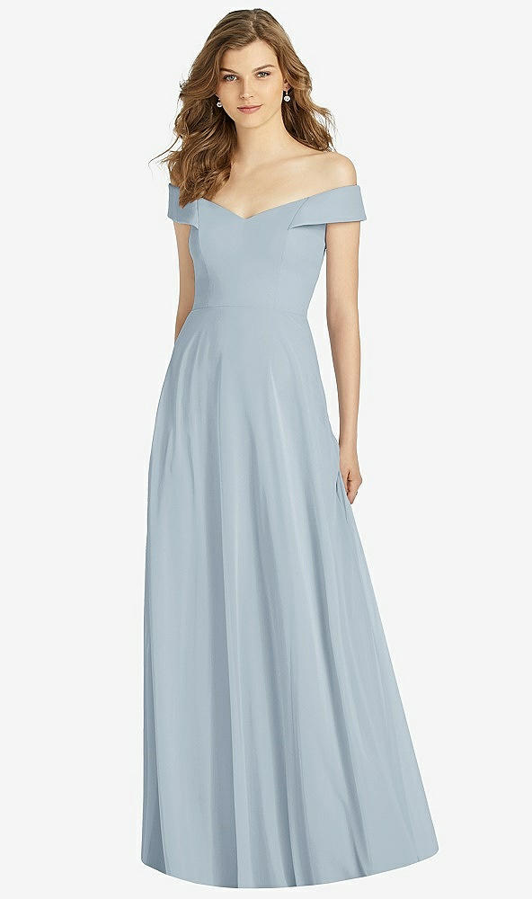 Front View - Mist Bella Bridesmaid Dress BB123