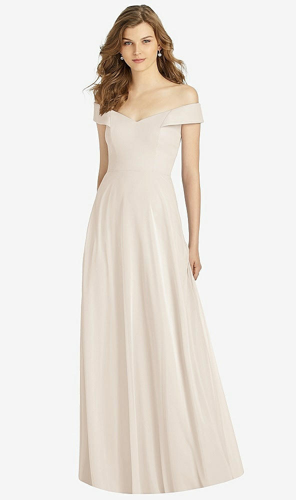 Front View - Oat Bella Bridesmaid Dress BB123