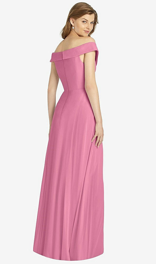 Back View - Orchid Pink Bella Bridesmaid Dress BB123