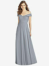 Front View Thumbnail - Platinum Bella Bridesmaid Dress BB123