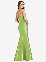 Rear View Thumbnail - Mojito Full-length Strapless Sweetheart Neckline Dress