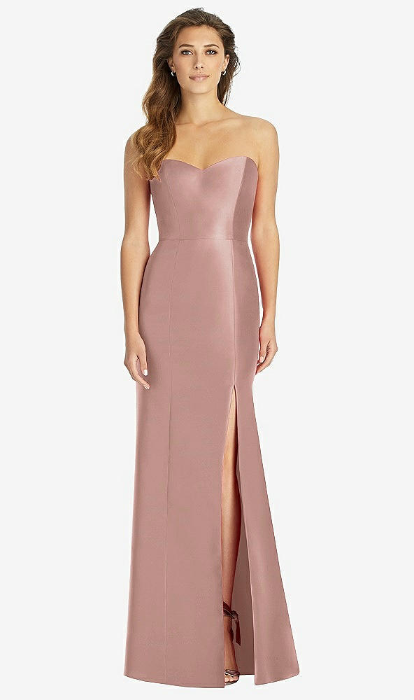 Front View - Neu Nude Full-length Strapless Sweetheart Neckline Dress