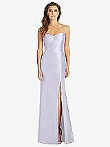 Front View Thumbnail - Silver Dove Full-length Strapless Sweetheart Neckline Dress