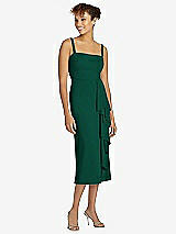 Front View Thumbnail - Hunter Green After Six Bridesmaid Dress 6804