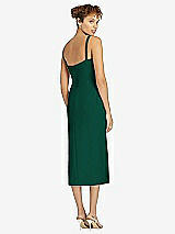 Rear View Thumbnail - Hunter Green After Six Bridesmaid Dress 6804