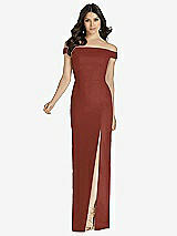 Front View Thumbnail - Auburn Moon Dessy Bridesmaid Dress 3040