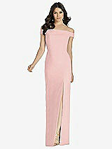 Front View Thumbnail - Rose - PANTONE Rose Quartz Dessy Bridesmaid Dress 3040