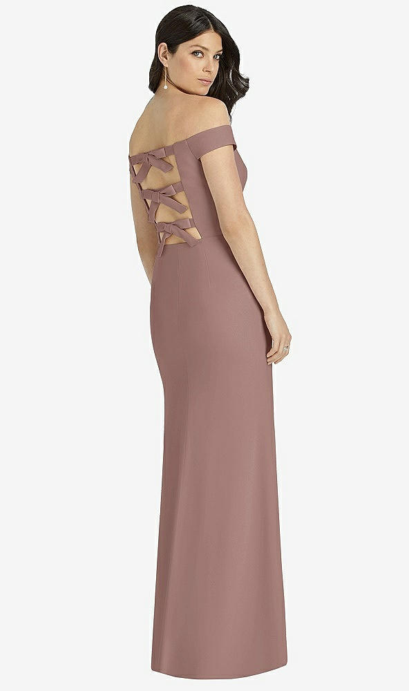 Back View - Sienna Dessy Bridesmaid Dress 3040