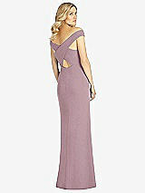 Rear View Thumbnail - Dusty Rose After Six Bridesmaid Dress 6806