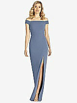 Front View Thumbnail - Larkspur Blue After Six Bridesmaid Dress 6806