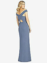 Rear View Thumbnail - Larkspur Blue After Six Bridesmaid Dress 6806