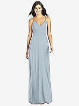 Front View Thumbnail - Mist Criss Cross Back A-Line Maxi Dress