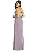 Rear View Thumbnail - Lilac Dusk Thread Bridesmaid Style Cora