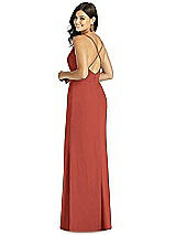 Rear View Thumbnail - Amber Sunset Thread Bridesmaid Style Cora