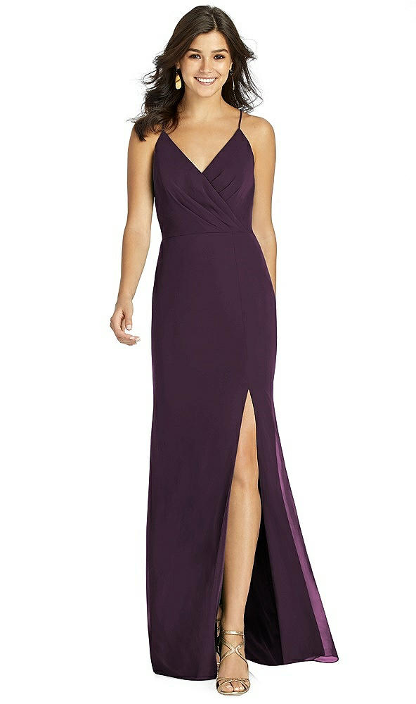 Front View - Aubergine Thread Bridesmaid Style Cora