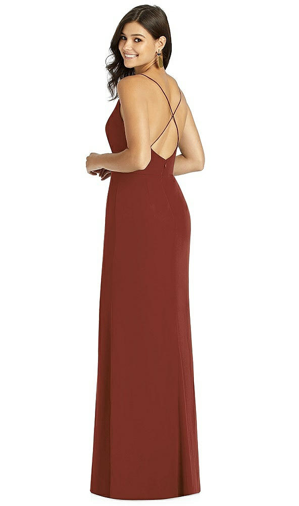 Back View - Auburn Moon Thread Bridesmaid Style Cora