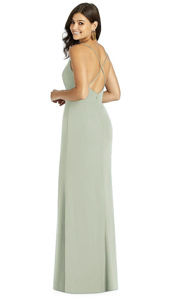 Back View - Celadon Thread Bridesmaid Style Cora