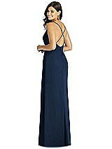 Rear View Thumbnail - Midnight Navy Thread Bridesmaid Style Cora