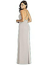 Rear View Thumbnail - Oyster Thread Bridesmaid Style Cora