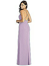 Rear View Thumbnail - Pale Purple Thread Bridesmaid Style Cora