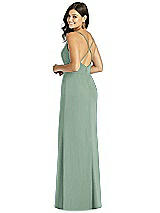 Rear View Thumbnail - Seagrass Thread Bridesmaid Style Cora