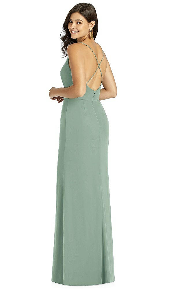 Back View - Seagrass Thread Bridesmaid Style Cora