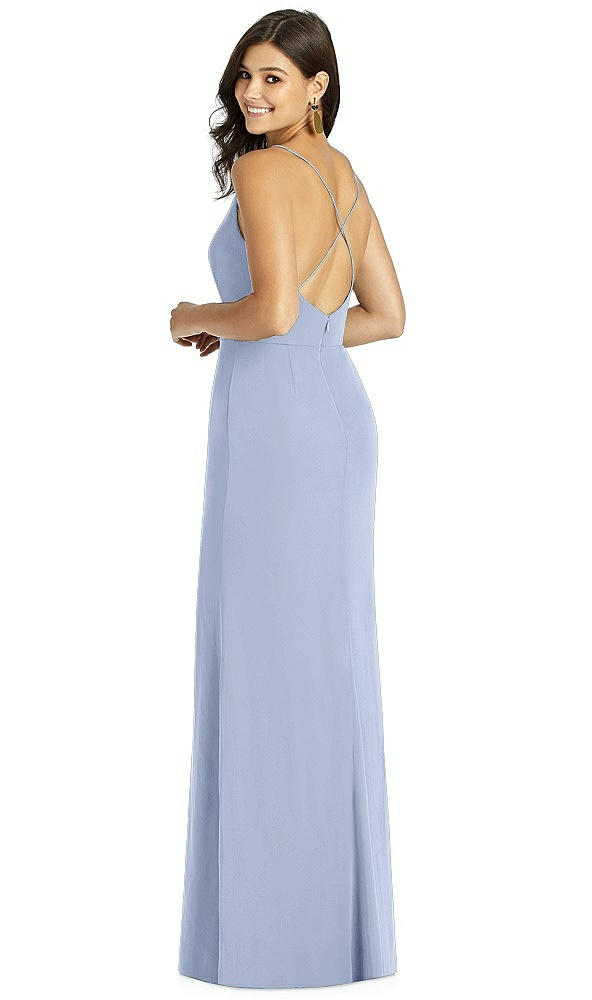 Back View - Sky Blue Thread Bridesmaid Style Cora