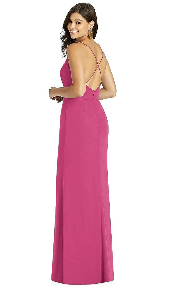 Back View - Tea Rose Thread Bridesmaid Style Cora