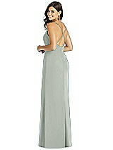 Rear View Thumbnail - Willow Green Thread Bridesmaid Style Cora