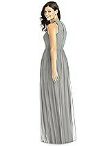 Rear View Thumbnail - Chelsea Gray Thread Bridesmaid Style Kailyn