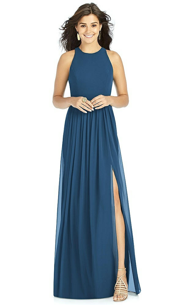 Front View - Dusk Blue Thread Bridesmaid Style Kailyn