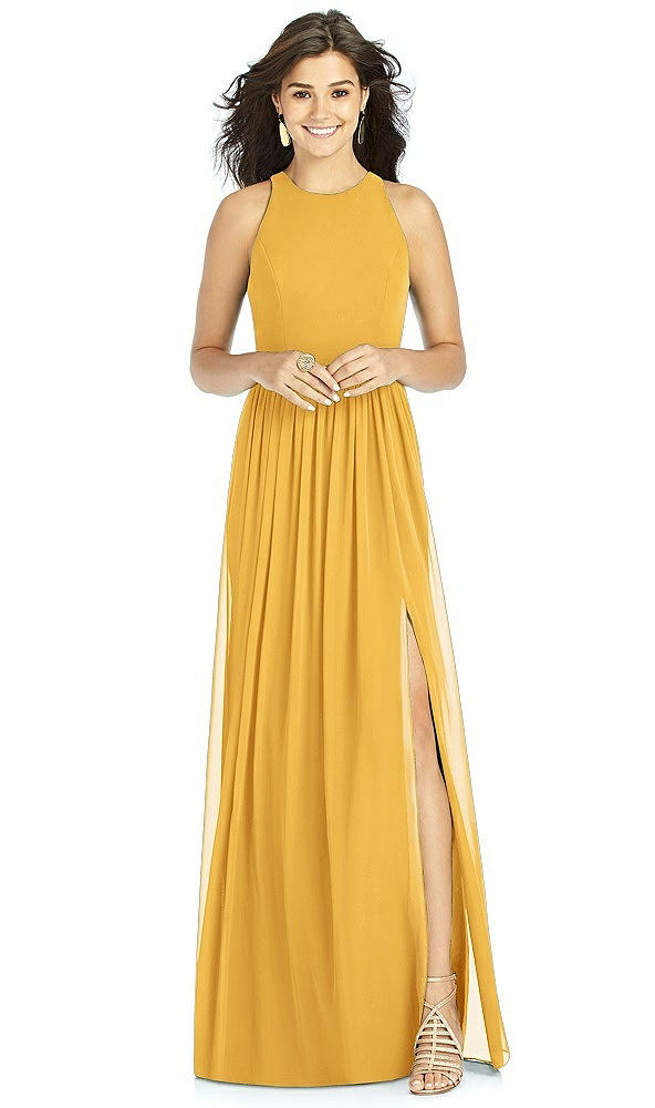 Front View - NYC Yellow Thread Bridesmaid Style Kailyn