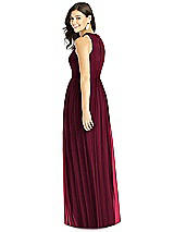 Rear View Thumbnail - Cabernet Thread Bridesmaid Style Kailyn