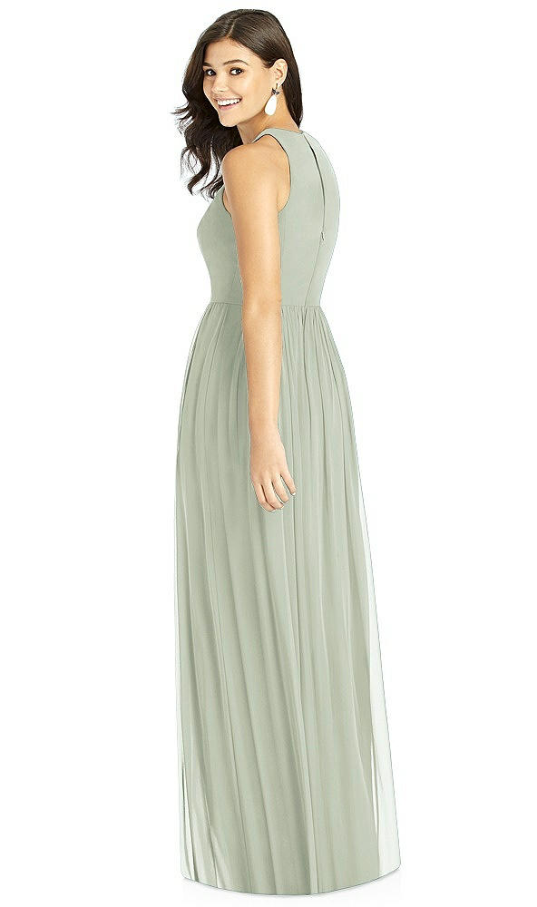 Back View - Celadon Thread Bridesmaid Style Kailyn