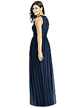 Rear View Thumbnail - Midnight Navy Thread Bridesmaid Style Kailyn