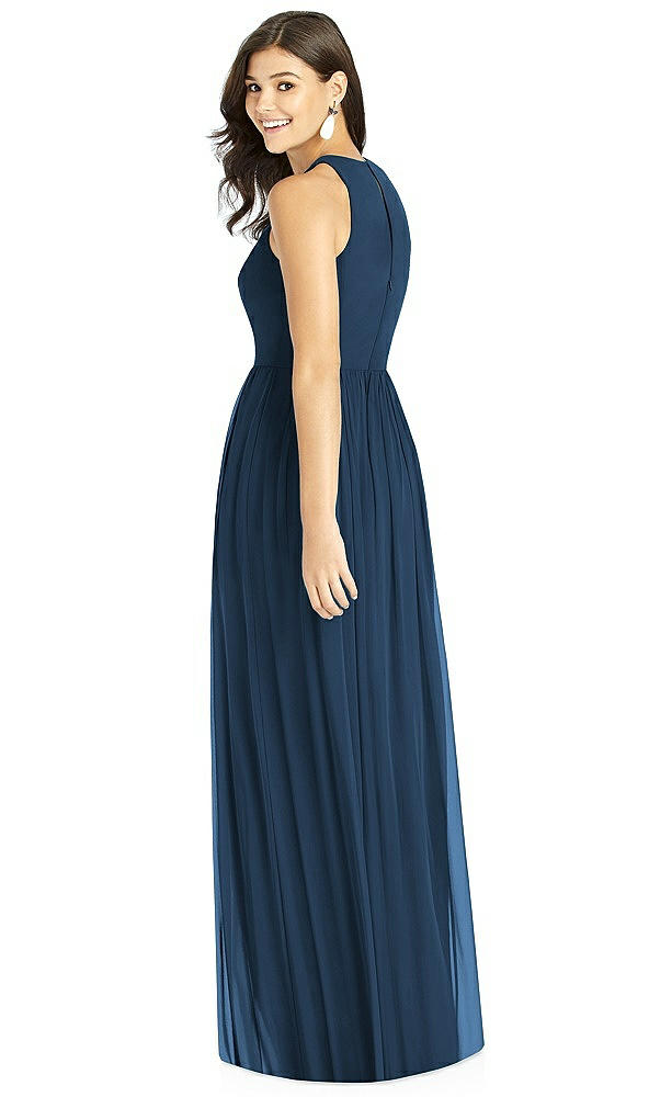 Back View - Sofia Blue Thread Bridesmaid Style Kailyn