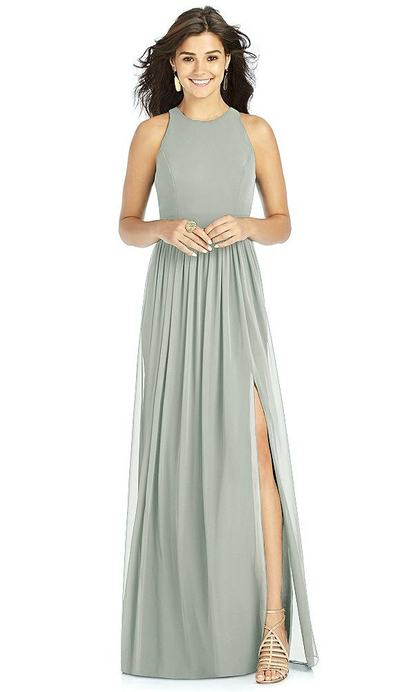 Front View - Willow Green Thread Bridesmaid Style Kailyn