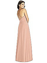 Rear View Thumbnail - Pale Peach Thread Bridesmaid Style Ida