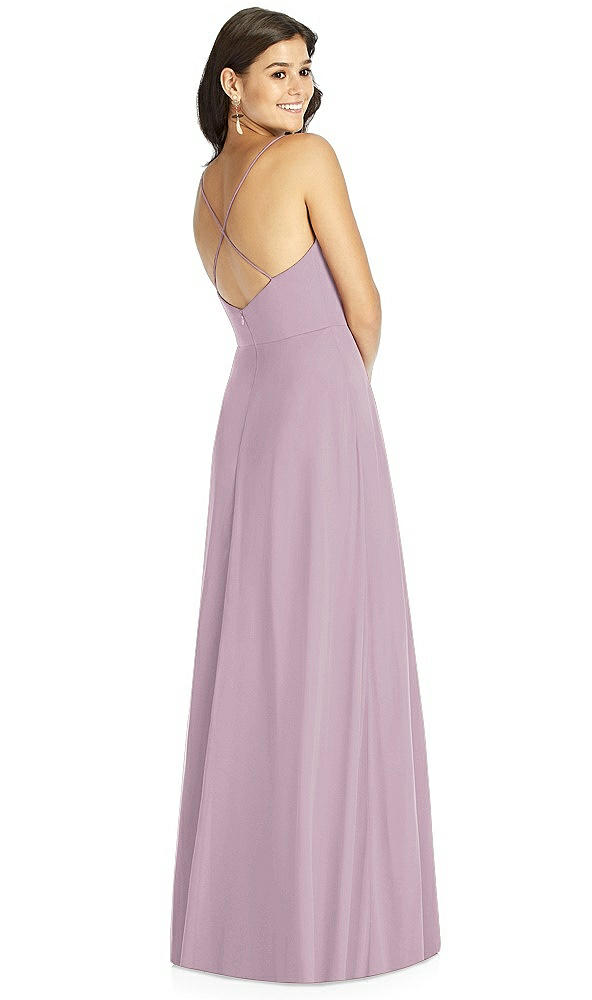 Back View - Suede Rose Thread Bridesmaid Style Ida