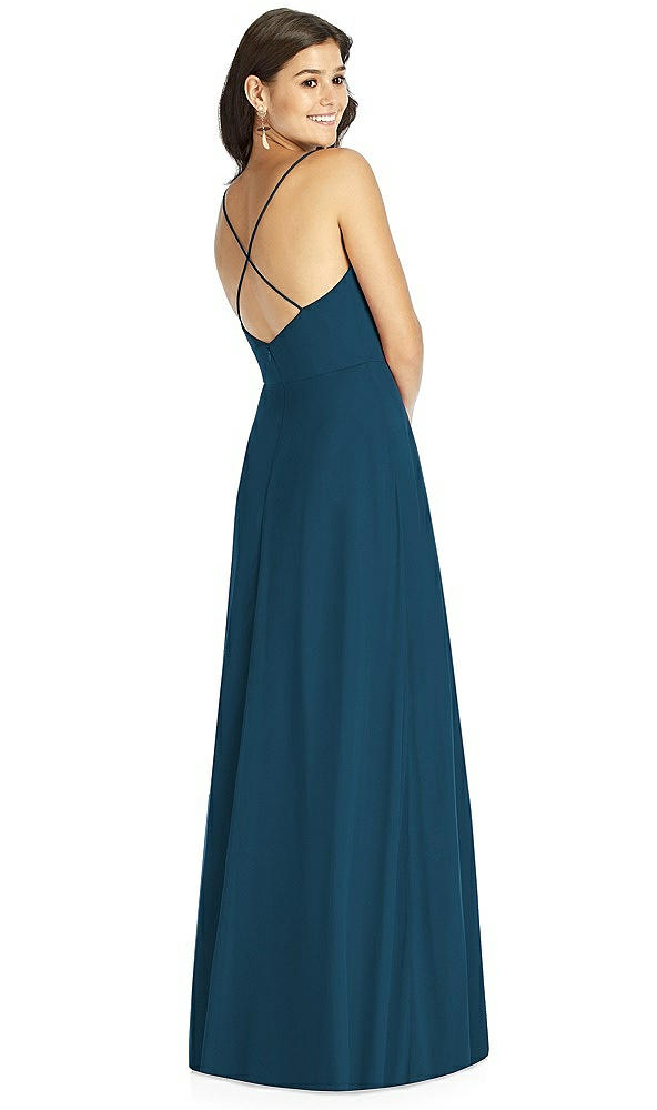 Back View - Atlantic Blue Thread Bridesmaid Style Ida