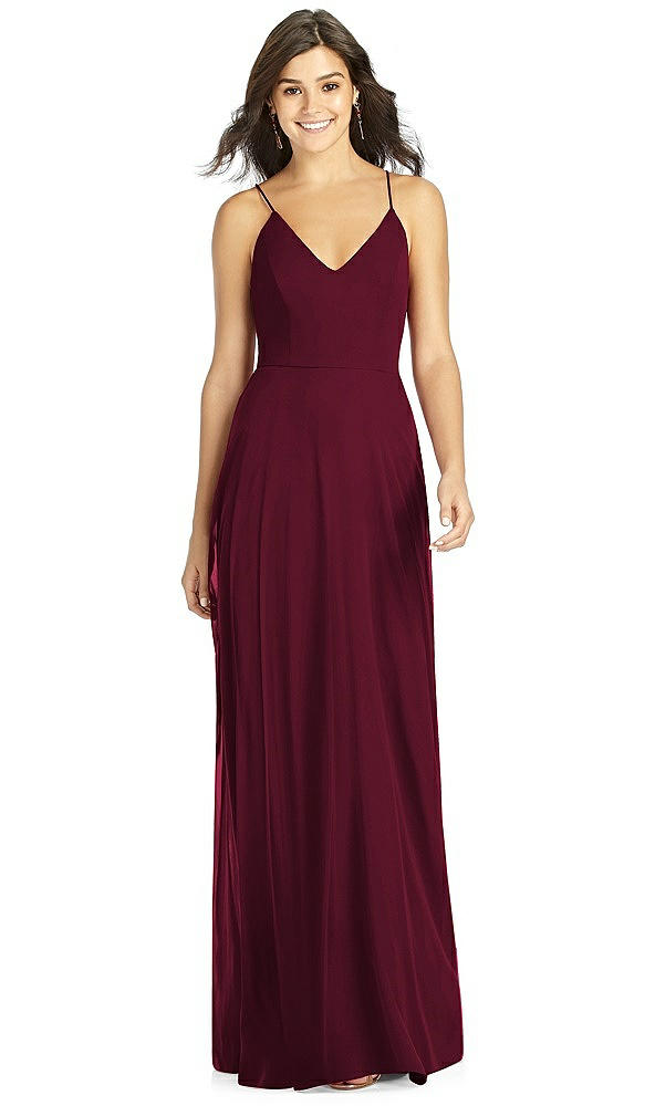 Front View - Cabernet Thread Bridesmaid Style Ida