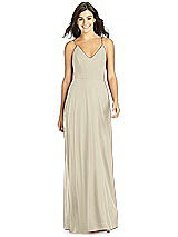 Front View Thumbnail - Champagne Thread Bridesmaid Style Ida