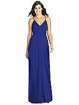 Front View Thumbnail - Cobalt Blue Thread Bridesmaid Style Ida